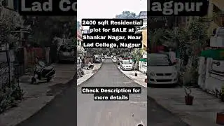 2400 sqft Residential plot for Sale at Shankar Nagar, Nagpur