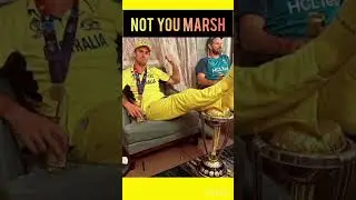 Mitchell Marsh Disrespectful to World Cup Award #australia #disrespect #behaviour #mitchelmarsh