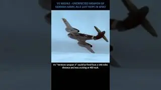 V1 MISSILE   UNEXPECTED WEAPON OF GERMAN ARMY, AS A LAST HOPE IN WW2 #wehrmacht #v1  #worldwar2