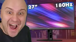 AOC MONITORS AR 180Hz TIKAI PAR 130&euro;!
