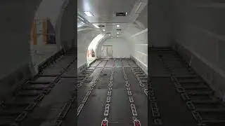 Boeing 737 cargo interior #boeing #engineering #pilot #flying #plane #cockpit #cargo #737