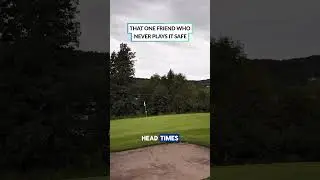 EPIC golf shot #shorts #golfswing