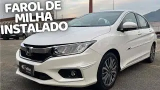 INSTALANDO O FAROL DE MILHA NO HONDA CITY!! APRENDA A INSTALAR EM CASA!!! | AMANTE DOS BAIXOS