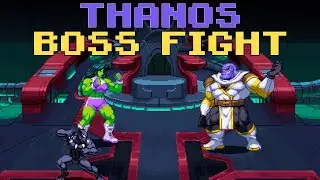 Marvel Cosmic Invasion - Thanos BOSS Fight Gameplay