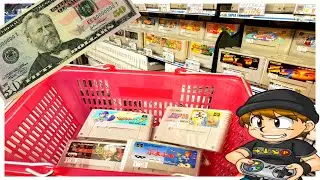 Starting a GREAT Super Famicom Collection for Under $50 (at Super Potato?!?)