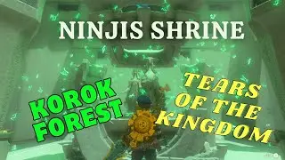 NINJIS SHRINE KOROK FOREST//RAURU'S BLESSING //TEARS OF THE KINGDOM TUTORIAL