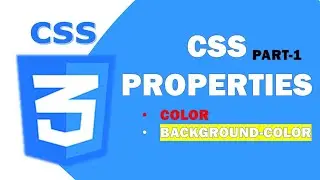 color and background-color properties of css3 | inline css | hexa color code | tutorial-3