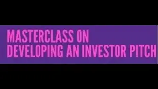 TiE Kerala - TiE Women Masterclass on Developing an Investor Pitch
