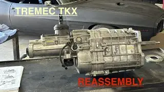 Tremec TKX Transmission ReAssembly from synchronizer replacement.  Assembly. Ft ​⁠@RecycledRacing