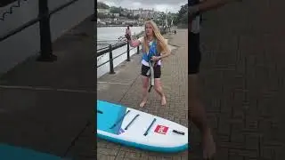 The danger of using ankle leashes on moving water