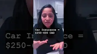 ACTUAL COST of Having A Car in Canada 🇨🇦 #canada #desi #canadalife