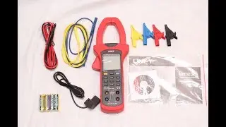 Распаковка. Токовые клещи (ваттметр) UNI-T UT233 из Чип и Дип
