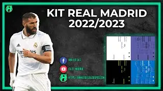 👑Kit Real Madrid 22-23 - Dream League Soccer 2022👑