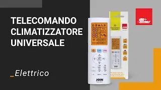 Telecomando Universale TLAC100-01 per Climatizzatori – Funzioni e Info Tecniche