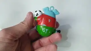 Boneco Miniatura Antigo Elefante Mascote Dos Anos