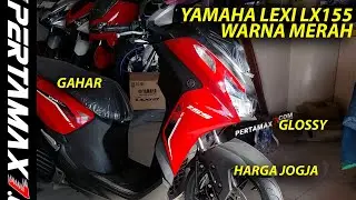 REVIEW Detail Yamaha LEXI LX 155 STD Merah Glossy Terbaru Harga Jogja Februari 2024 #lexi #lexi155
