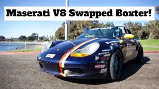 Maserati V8 Swapped Porsche is Insane!