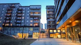 Evening Walk in Stockholm, Sweden - S&ouml;dermalm Exploring