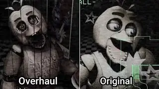 FNAF Rewritten Vs FNAF Rewritten Overhaul