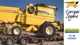 Carga Cosechadora New Holland TC 56 HYDRO vendida en Teruel