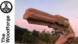 Wooden gun prop - HAWKMOON DESTINY