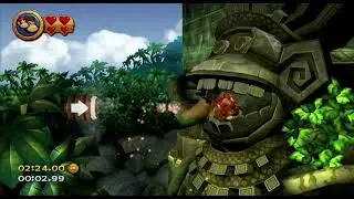 [Donkey Kong Country Returns] 3-2 Button Bash &mdash; 2:03.33 (Shiny Gold Medal)