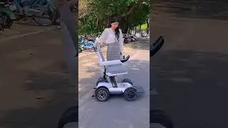 Smart Chair for Marketing Without leg pain in rush #smartChair #electricchair #wheelchair