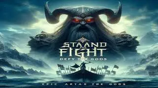 Stand and Fight: Defy the Gods | Epic American Metal AI Track with Norse Power