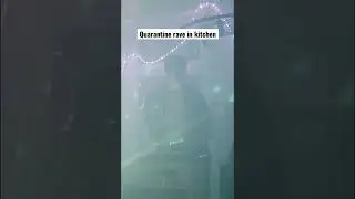 Quarantine rave in kitchen #quarantine #shorts #youtubeshorts #shortsfeed #techno #dj #liveset