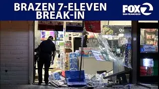Burglars smash into 7-Eleven, steal ATM