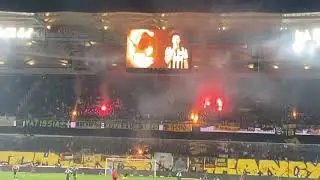 ΑΕΚ - ΠΑΟ 4-0. Μετά το δεύτερο γκολ.