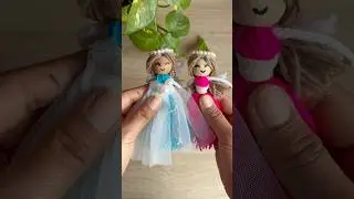 DIY handmade yarn dolls ideas for everyone #yarns #material #dollsideas