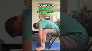 Chair Hang Exercise for Relieving Nerve Pressure and Lower Back Pain | Dr. John Zielonka