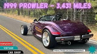 1999 Plymouth Prowler 3,431 Original Miles - Factory Hot Rod - Denwerks - Bring a Trailer Auctions