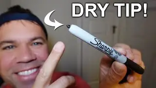 Как восстановить засохший маркер Sharpie (оживить Sharpie!)