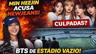 &ldquo;BOMBA! Min HeeJin ACUSA NewJeans;  BTS enfrenta EST&Aacute;DIO VAZIO?&rdquo;