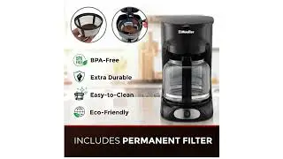 Best Coffee Maker for 2024 -M&Uuml;ELLERHOME DC 550 60 Ounces Drip Coffee Maker