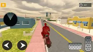 Super Hero bike taxi simulator bike  driving games  gaming video Android mobile gameplay Bike sper