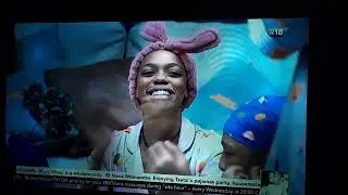 BIG BROTHER TITANS:HOUSEMATES HAVING A FRIDAY PJ PARTY
