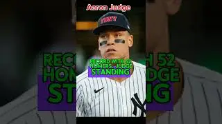 WHY AARON JUDGE UNANIMOUSLY SELECTED AS THE AMERICAN LEAGUE (AL) ROOKIE OF THE YEAR IN 2017?