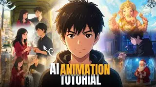 AI Animation Tutorial | How to Make Animated Videos Using AI | Beginners Friendly Step by Step