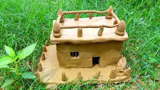 How to Make Clay House || Smart Crafts || Crafts Video - 02