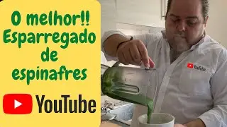 Esparregado de espinafres. Muito fácil de fazer!