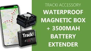 Tracki Waterproof Magnetic Extender - Get 6 months battery life for your GPS Tracker