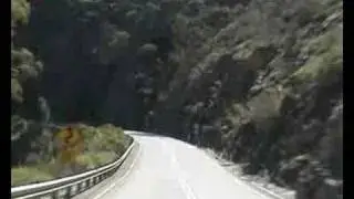 Harley Helmet cam of Gorge Rd Adelaide