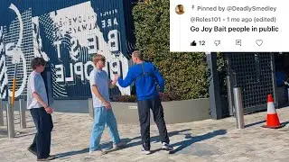 Joybaiting people in public 