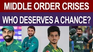 Middle Order problems in Pakistan Cricket caused by fixed position of Babar Azam | IND VS BAN