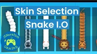 Snake I.o choose skin / character new skins available!!