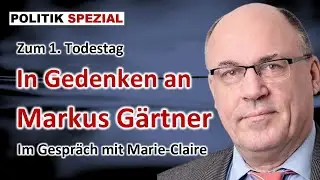 Interview mit Marie-Claire G&auml;rtner zum 1. Todestag ihres Mannes