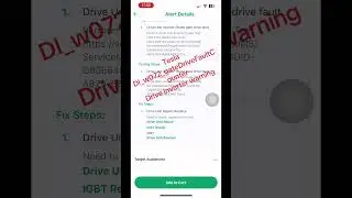 #Tesla #DI_w072_gateDriveFaultCounter Предупреждение об ошибке инвертора привода Счетчик ошибок п...